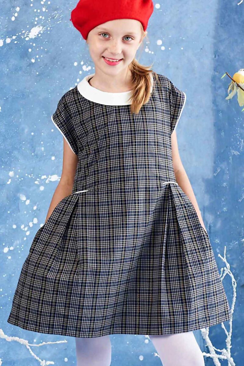 Robe à manches courtes